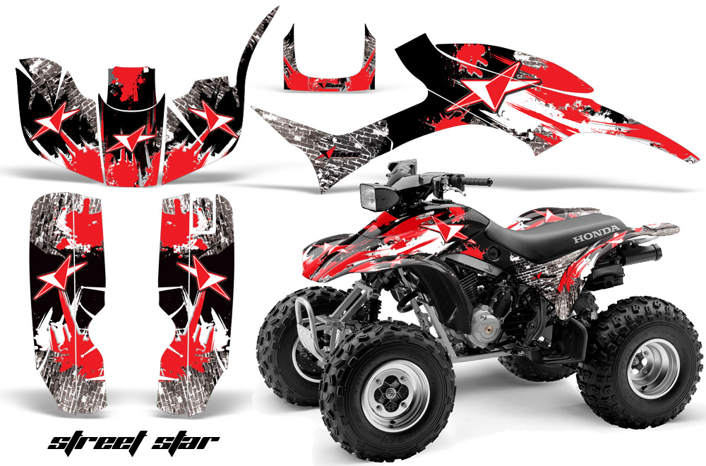 Honda TRX300 Graphics Kit SrtSt RBbg